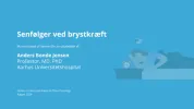 senfølger ved brystkræft